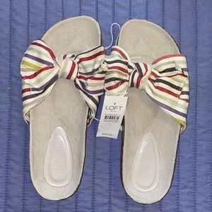Ann Taylor Loft Sandals size 7 NWT